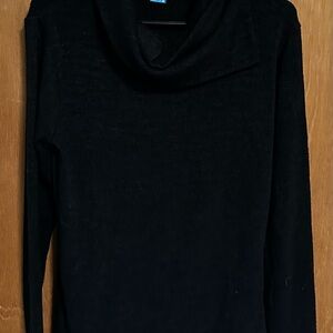 Kavu Black Cowl Neck Sweater